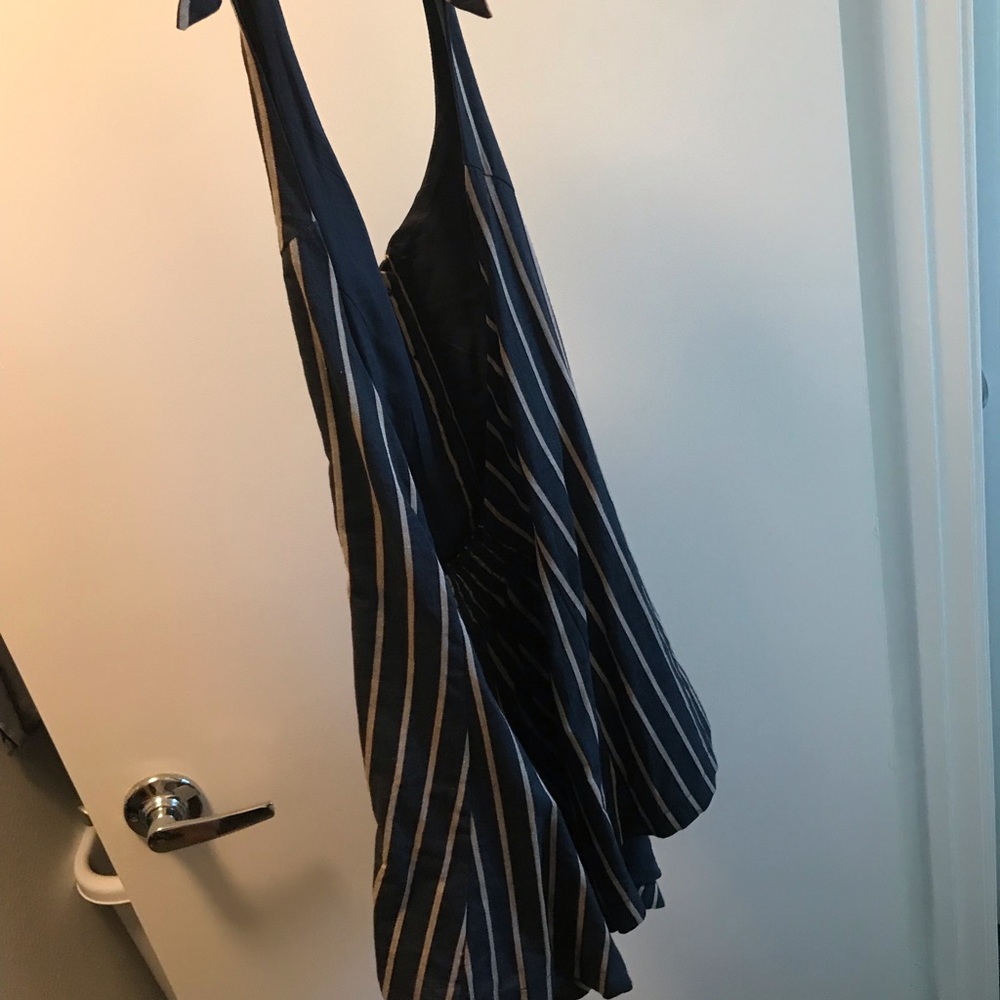 lo back halter romper super cute bc u can unbutton